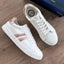Zapatos Polo Club Metallic Stripe - Blanco/Rosado Platinado