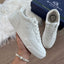 Zapatos Polo Club Silver Crest - Blanco/Plateado