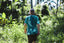 Green t-shirt with The Band graphic