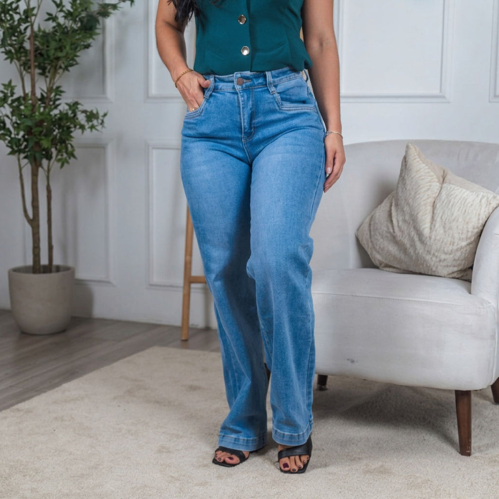 Jeans Angular Pocket - Denim