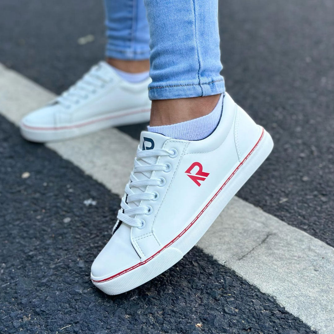Zapatos Rubinos Signature Stitch - Blanco Imagen principal del producto