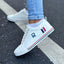 Zapatos Rubinos French - Blanco/Azul/Rojo
