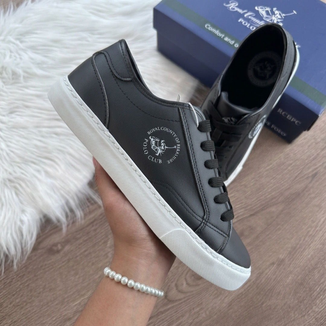 Zapatos Polo Club Crest Classic - Negro