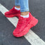 Zapatos Fashion Sport X-Frame - Rojo