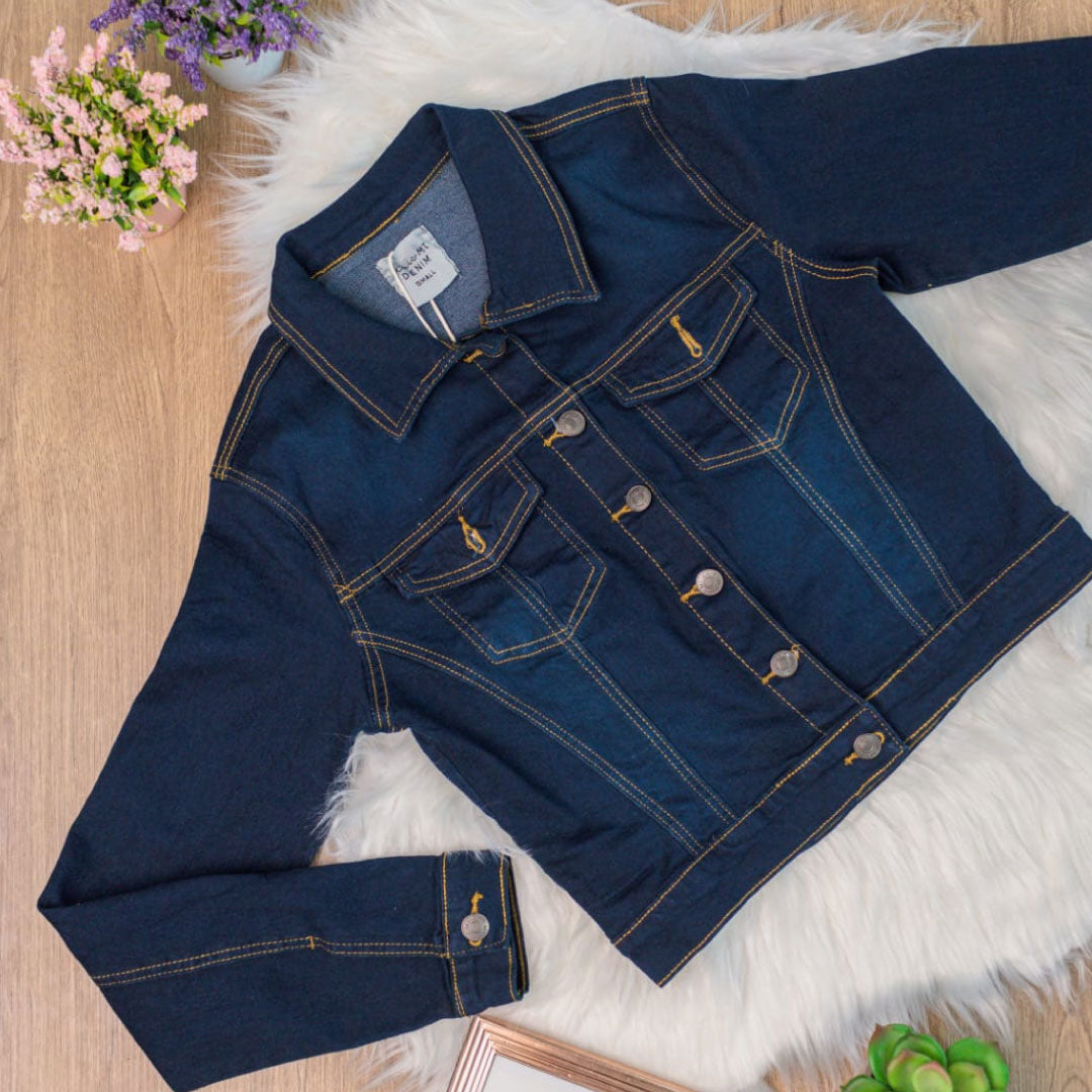 Chaqueta Denim Clásica - Denim Imagen secundaria del producto