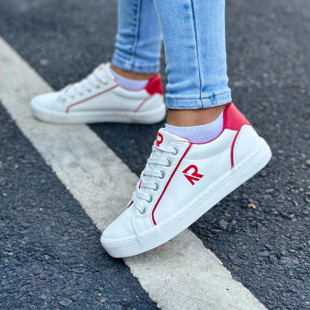 Zapatos Rubinos Urban Contrast - Blanco/Rojo Imagen principal del producto