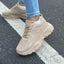 Zapatos Fashion Sport Wave Runner - Beige Claro