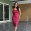 Vestido Open Back Ribbed - Ocre